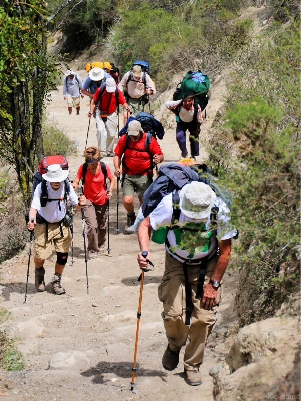 start of the inca trail hike by inca trail expeditions