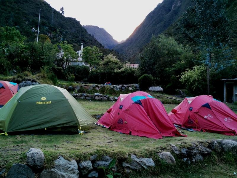 camping tents on inca trail tomachu picchu ny inca trail expeditions (2)