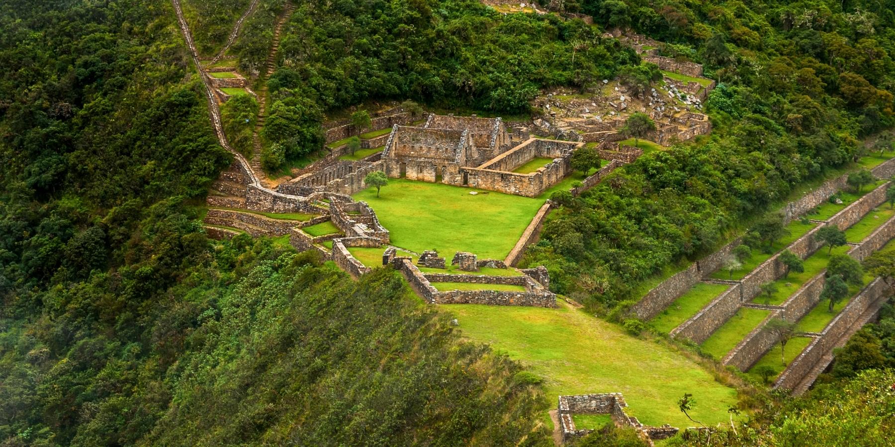 hike to choquequirao by inca trail expeditions