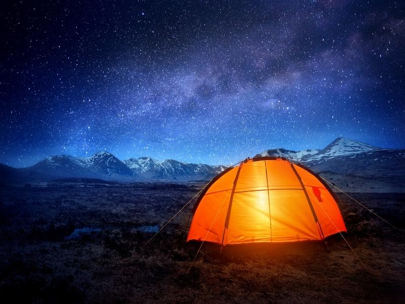 lares trek camping tents by andean great treks