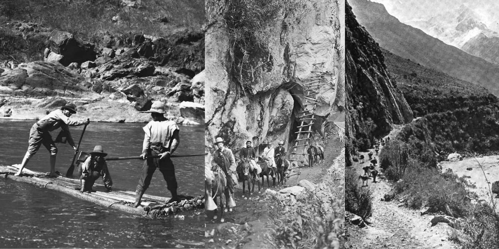 MAIN INCA RUINS ON THE INCA TRAIL TO MACHU PICCHU